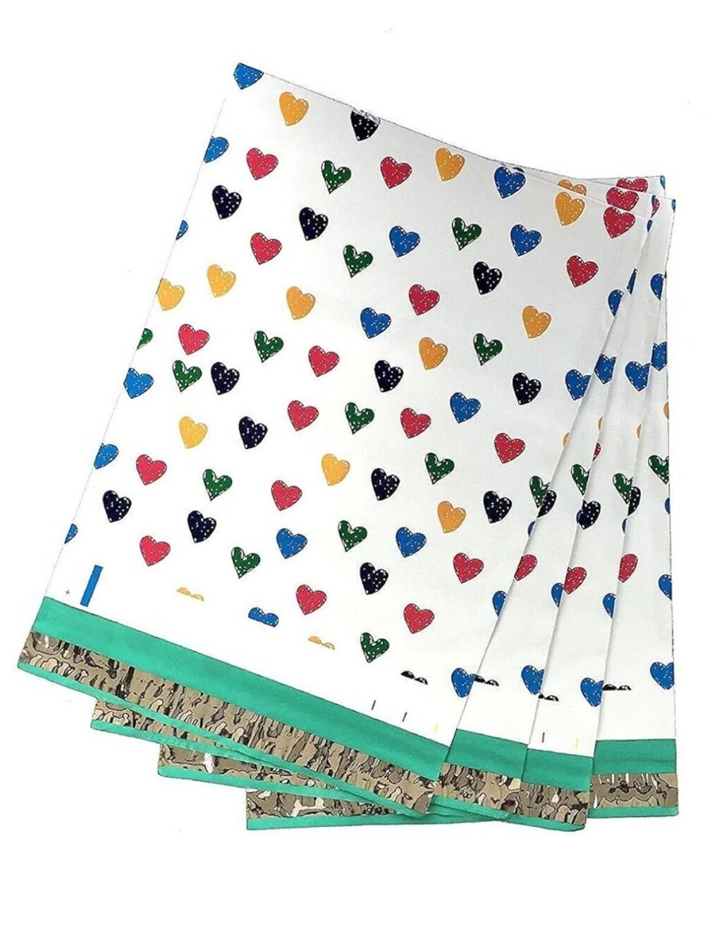 25ct. 6x9 "HEARTS" POLY MAILERS
